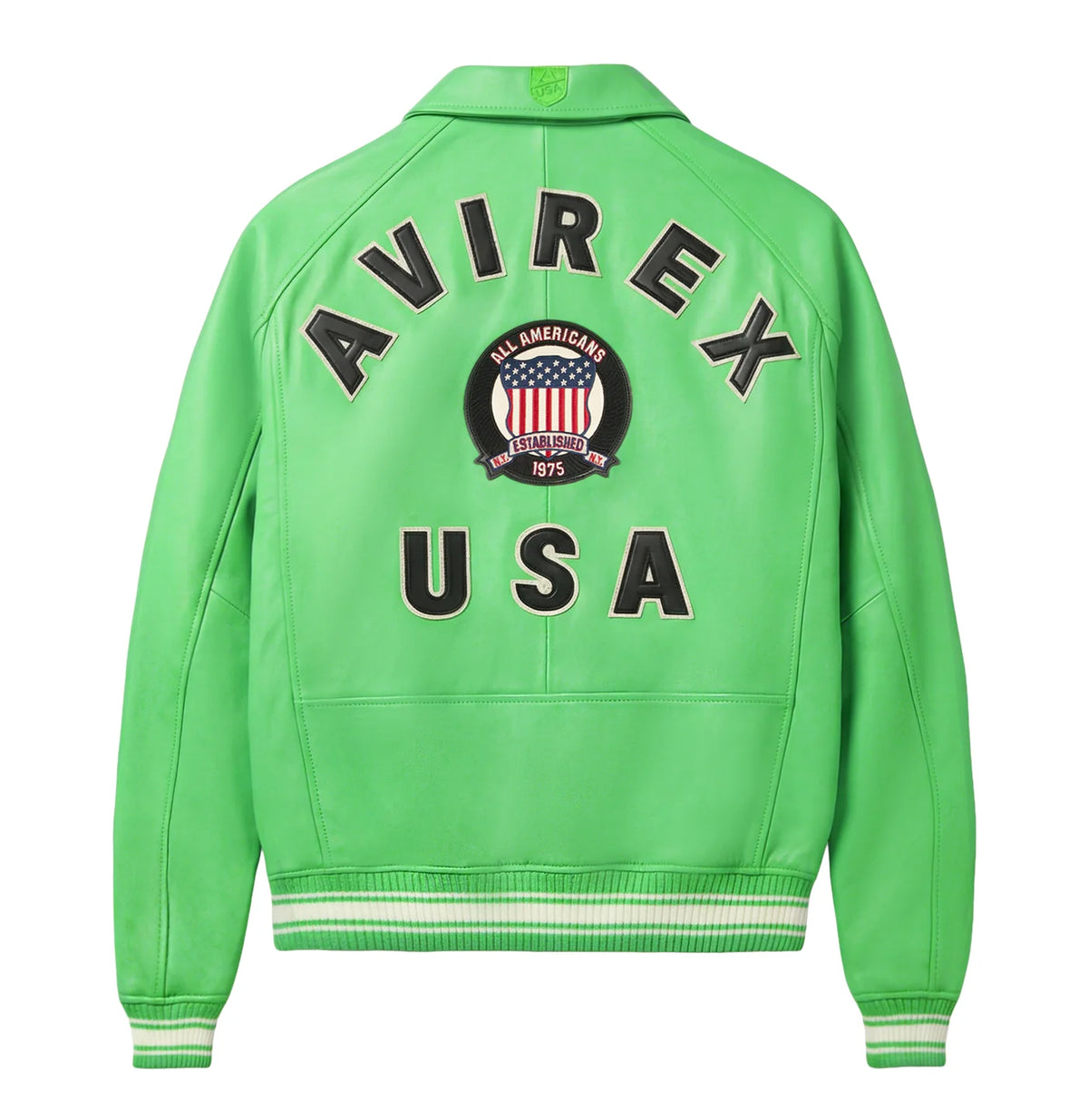 AVIREX LIME JACKET