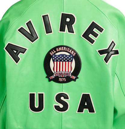 AVIREX LIME JACKET