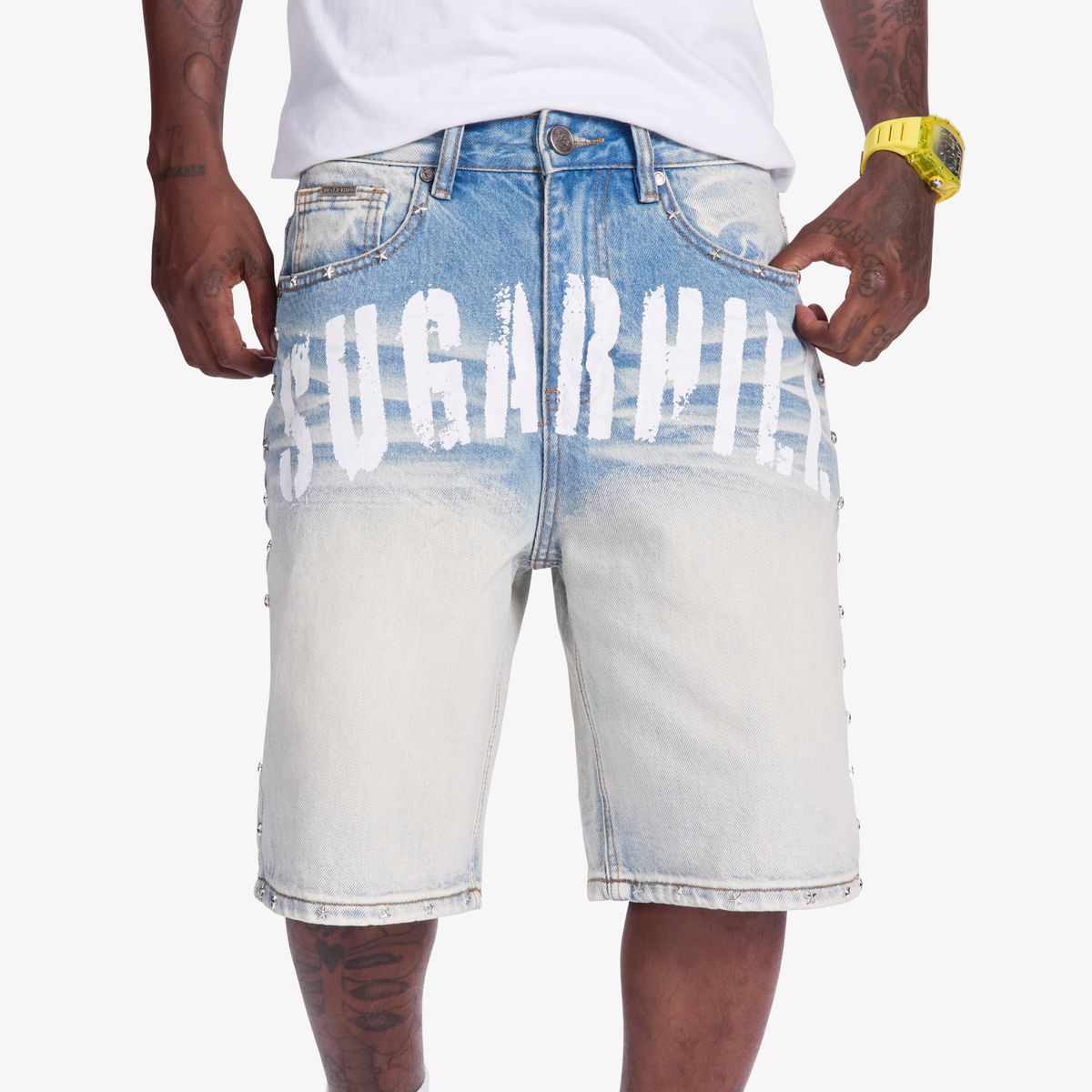 SUGARHILL DENIM SHORTS 9