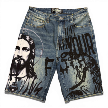 VICIOUS DENIM SHORTS III