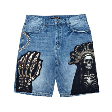 VICIOUS DENIM SHORTS III