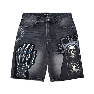 VICIOUS DENIM SHORTS III