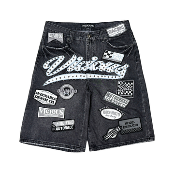 VICIOUS DENIM SHORTS VC1202