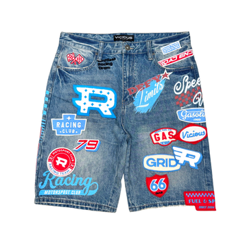 VICIOUS DENIM SHORTS VC1204
