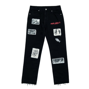 FR PATCHWORK DENIM