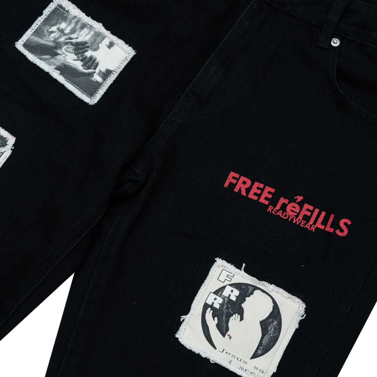 FR PATCHWORK DENIM